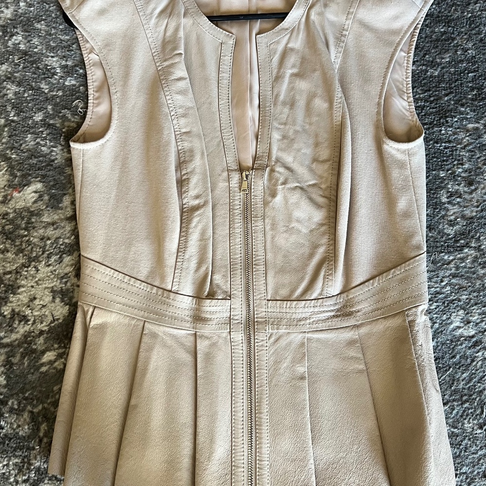 Bebe Leather Top